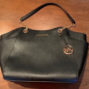 Michael Kors authentic black shoulder bag